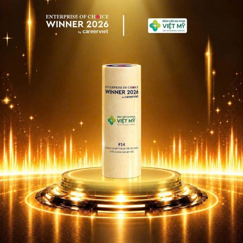 Bệnh viện Đa khoa Việt Mỹ đạt Top 14 Doanh nghiệp thế hệ trẻ yêu thích – Khối Doanh nghiệp vừa năm 2026.