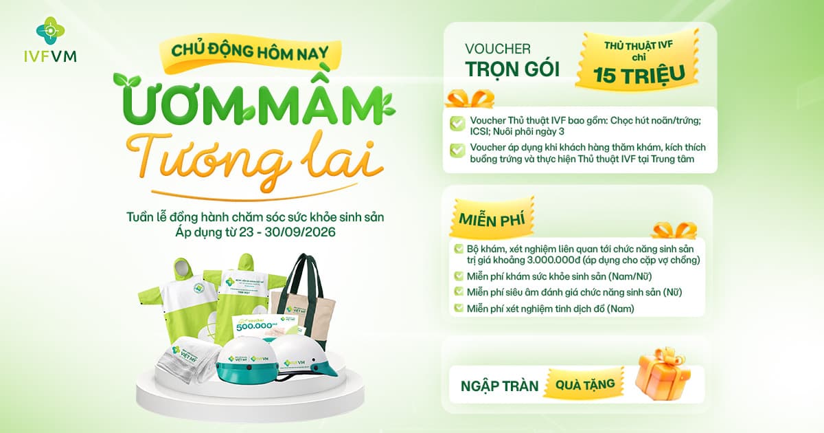 Chương trình Đồng hành hôm nay - Ươm mầm tương lai | IVF Việt Mỹ
