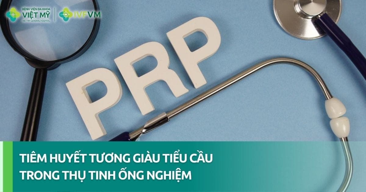 Ứng dụng tiêm huyết tương giàu tiểu cầu trong IVF khi nào? thumb