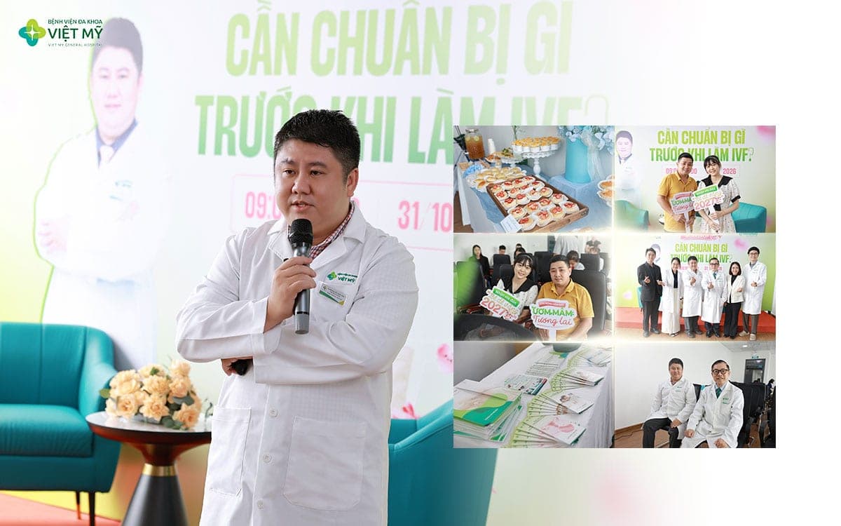 IVF Việt Mỹ đồng hành cùng các cặp vợ chồng giải đáp băn khoăn trước IVF